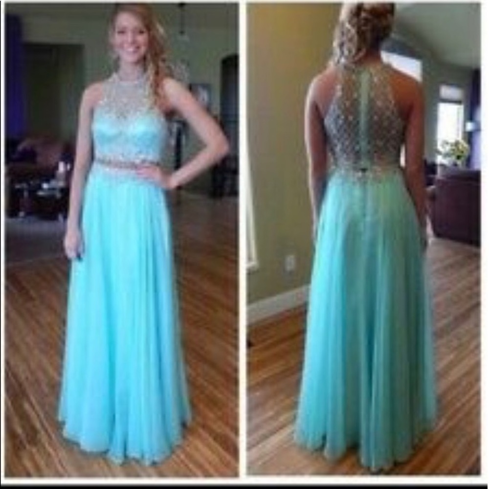 NWOT PolyUSA by Neblon Princess Chiffon w/ Bling